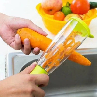 Fruit Peelers and Cutter with Storage